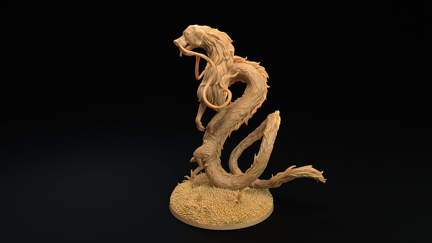 Luck Dragon | RPG Miniature for Dungeons and Dragons|Pathfinder|Tabletop Wargaming | Dragon Miniature | Dragon Trappers Lodge