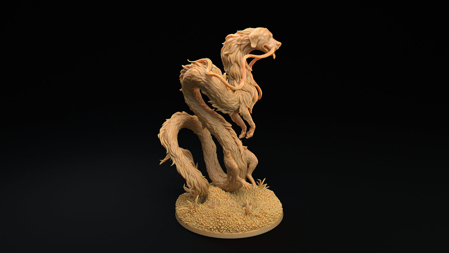 Luck Dragon | RPG Miniature for Dungeons and Dragons|Pathfinder|Tabletop Wargaming | Dragon Miniature | Dragon Trappers Lodge