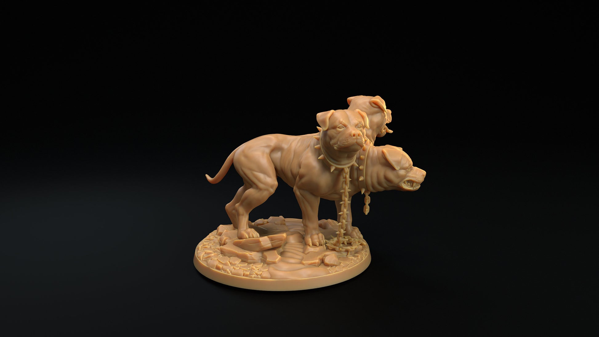Modular Cerberus | RPG Miniature for Dungeons and Dragons|Pathfinder|Tabletop Wargaming | Monster Miniature | Dragon Trappers Lodge
