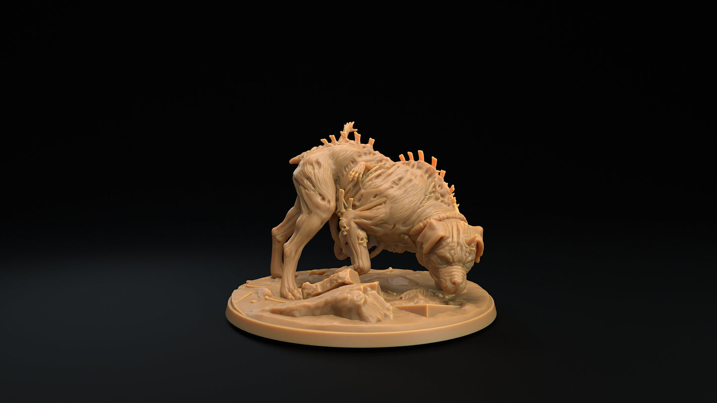 Rot-Weilers | RPG Miniature for Dungeons and Dragons|Pathfinder|Tabletop Wargaming | Undead Miniature | Dragon Trappers Lodge
