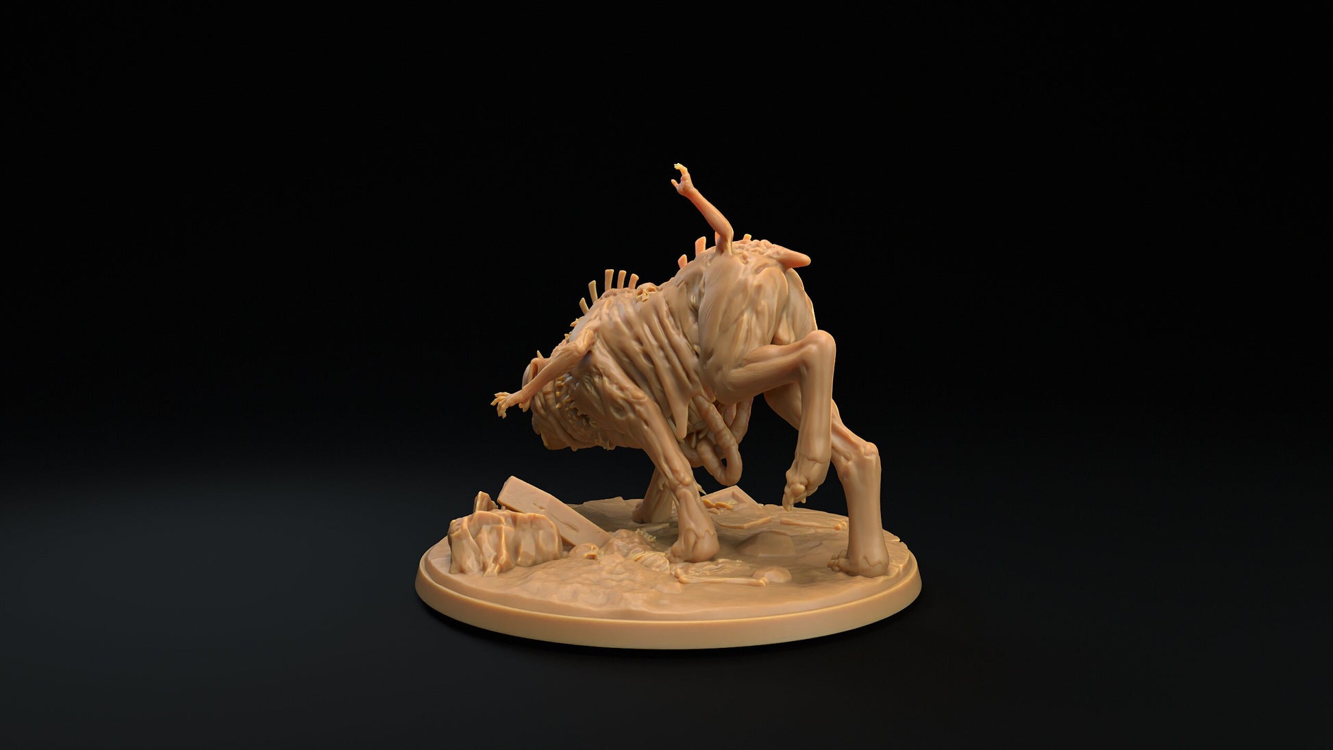 Rot-Weilers | RPG Miniature for Dungeons and Dragons|Pathfinder|Tabletop Wargaming | Undead Miniature | Dragon Trappers Lodge