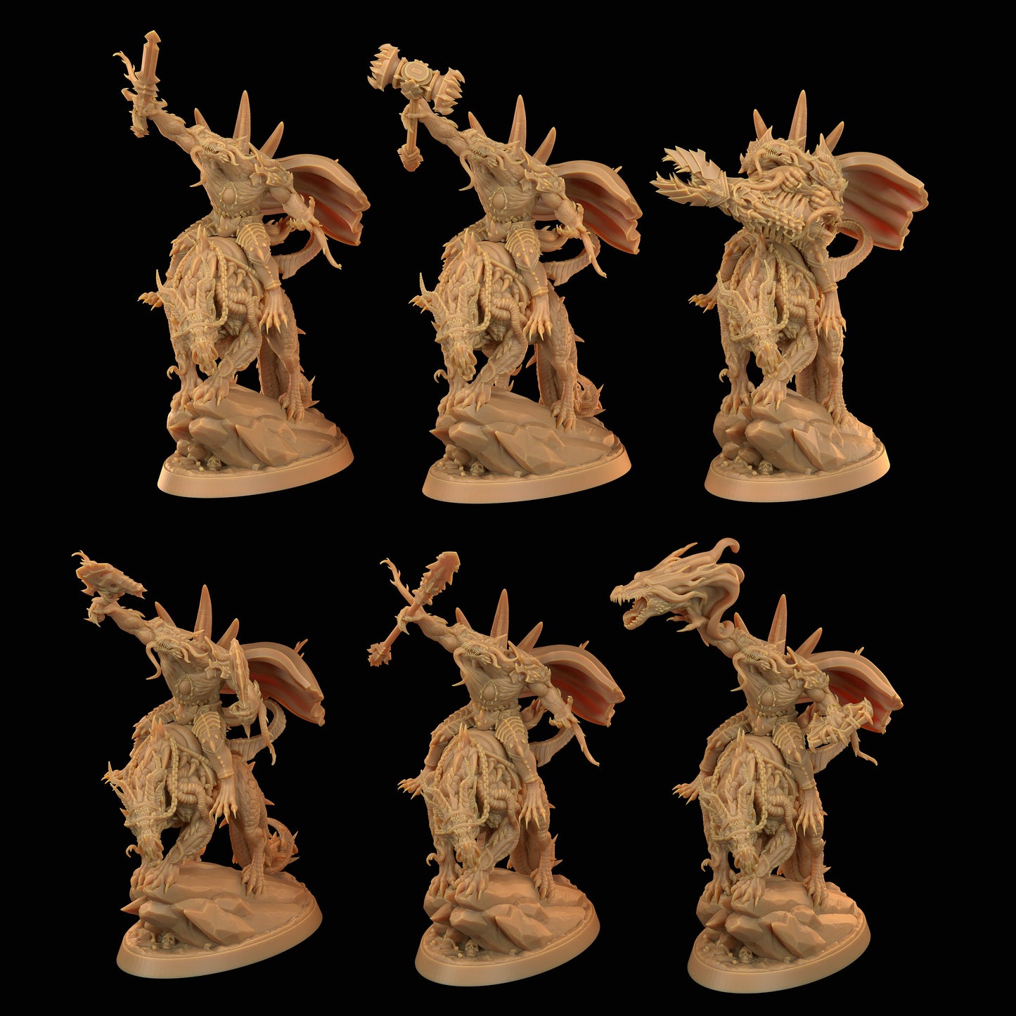 Defiler Zealot | RPG Miniature for Dungeons and Dragons|Pathfinder|Tabletop Wargaming | Demon Miniature | Dragon Trappers Lodge