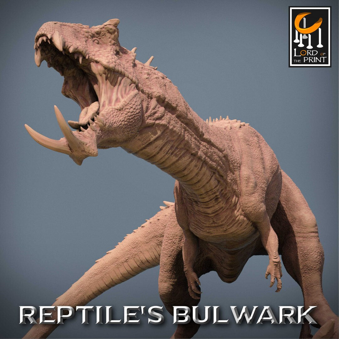 Torvodon | RPG Miniature for Dungeons and Dragons|Pathfinder|Tabletop Wargaming | Dinosaur Miniature | Lord of the Print