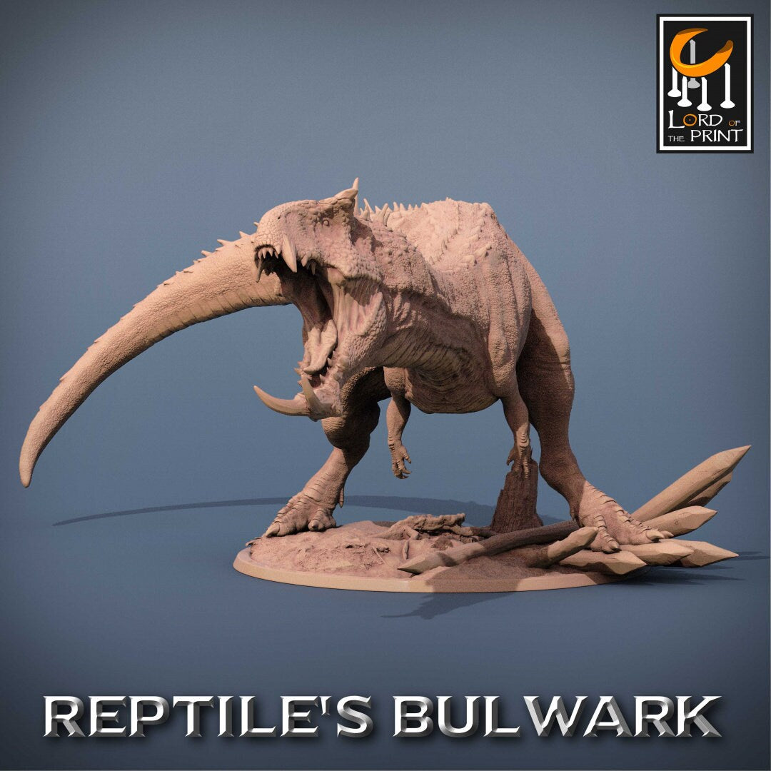 Torvodon | RPG Miniature for Dungeons and Dragons|Pathfinder|Tabletop Wargaming | Dinosaur Miniature | Lord of the Print