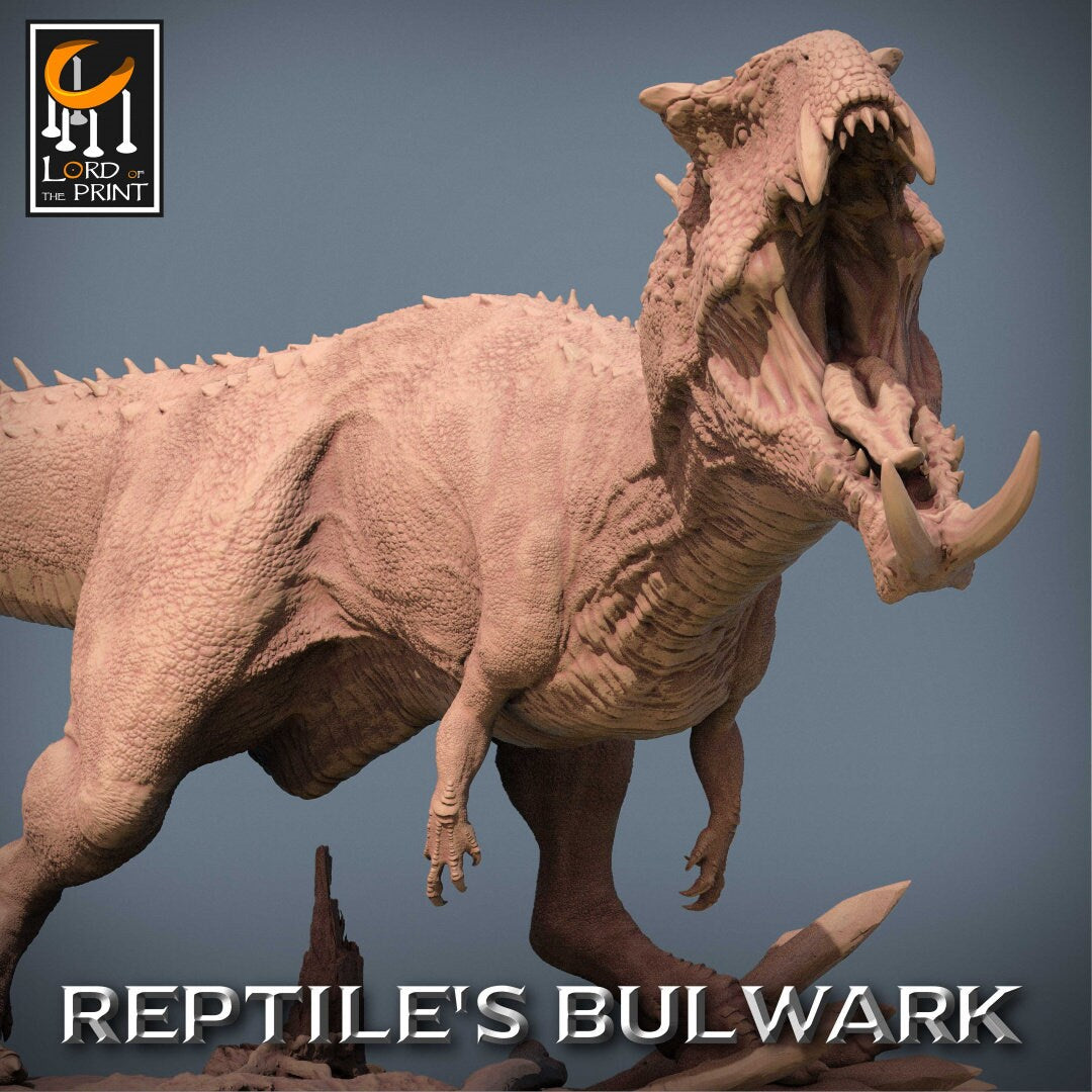 Torvodon | RPG Miniature for Dungeons and Dragons|Pathfinder|Tabletop Wargaming | Dinosaur Miniature | Lord of the Print