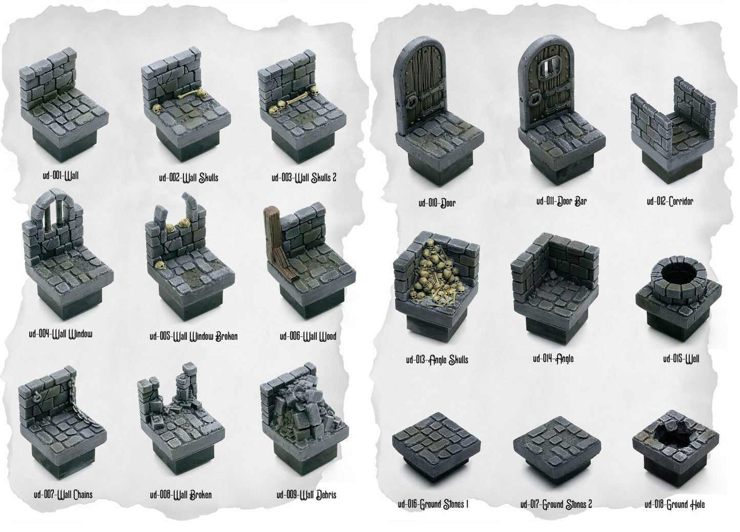 The Ultimate Dungeon | Modular Terrain | RPG Miniature for Dungeons and Dragons|Pathfinder|Tabletop | Scatter Terrain | Dungeon Blocks