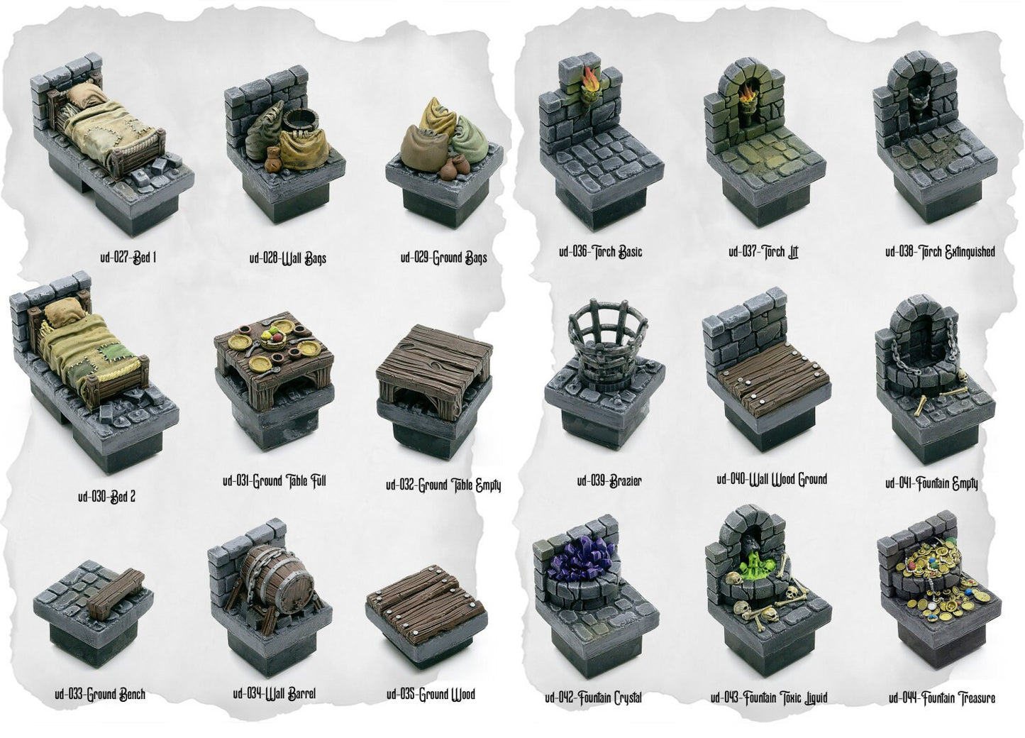 The Ultimate Dungeon | Modular Terrain | RPG Miniature for Dungeons and Dragons|Pathfinder|Tabletop | Scatter Terrain | Dungeon Blocks