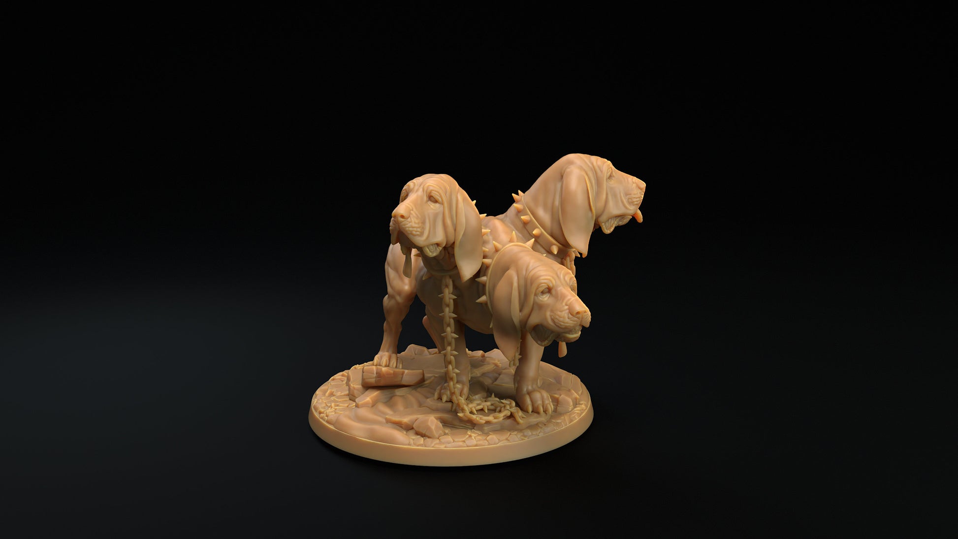 Modular Cerberus | RPG Miniature for Dungeons and Dragons|Pathfinder|Tabletop Wargaming | Monster Miniature | Dragon Trappers Lodge