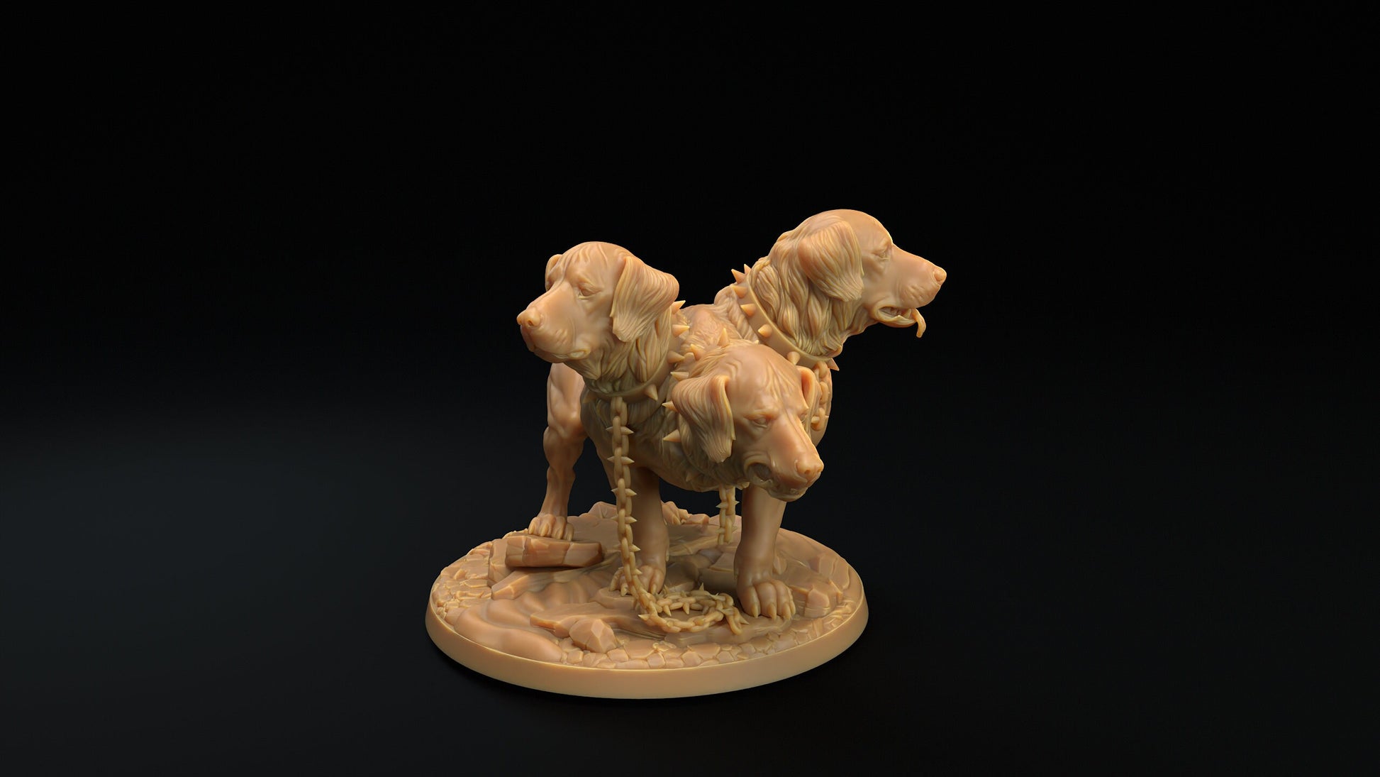 Modular Cerberus | RPG Miniature for Dungeons and Dragons|Pathfinder|Tabletop Wargaming | Monster Miniature | Dragon Trappers Lodge