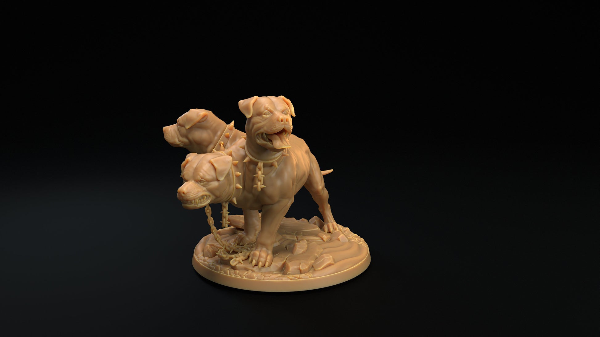 Modular Cerberus | RPG Miniature for Dungeons and Dragons|Pathfinder|Tabletop Wargaming | Monster Miniature | Dragon Trappers Lodge