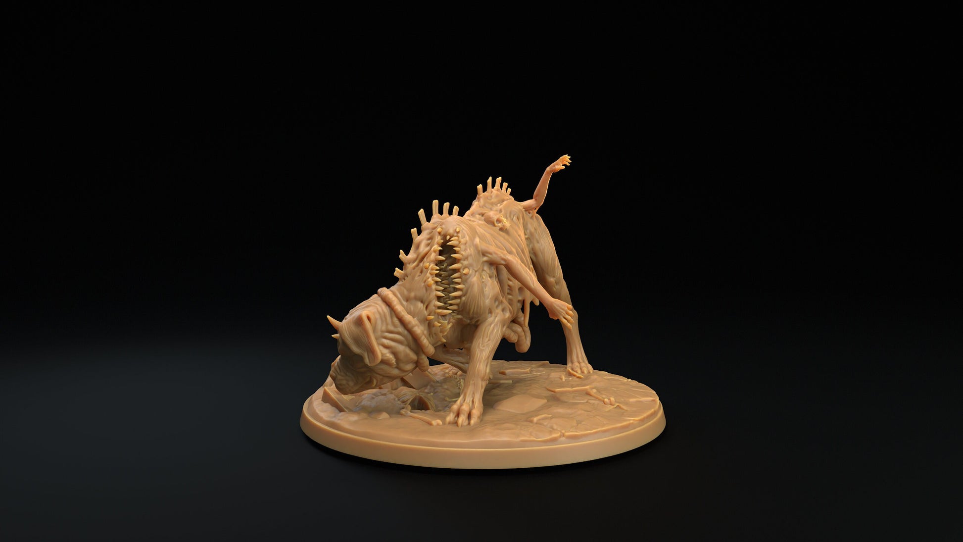 Rot-Weilers | RPG Miniature for Dungeons and Dragons|Pathfinder|Tabletop Wargaming | Undead Miniature | Dragon Trappers Lodge