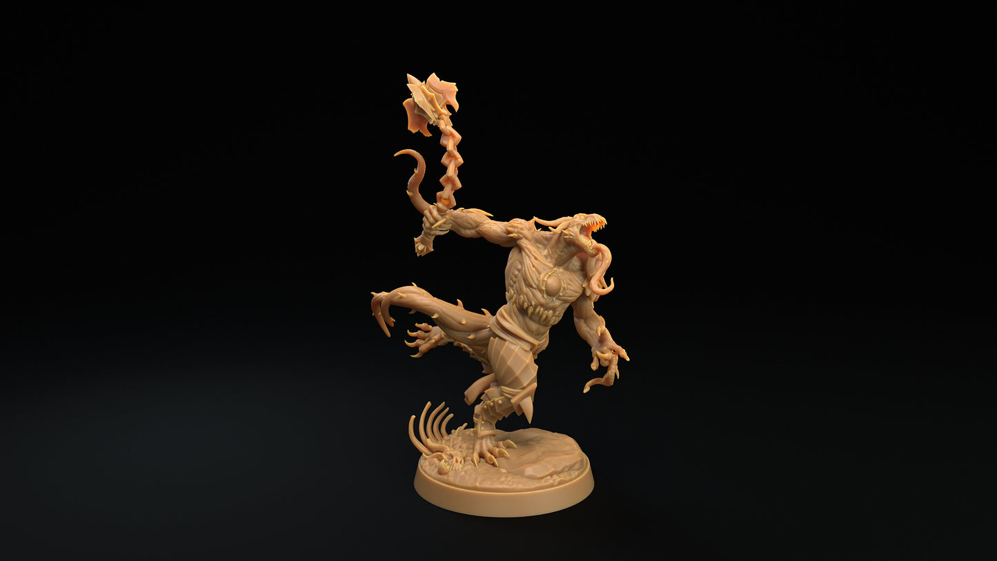 Drakoth Defilers | RPG Miniature for Dungeons and Dragons|Pathfinder|Tabletop Wargaming | Demon Miniature | Dragon Trappers Lodge