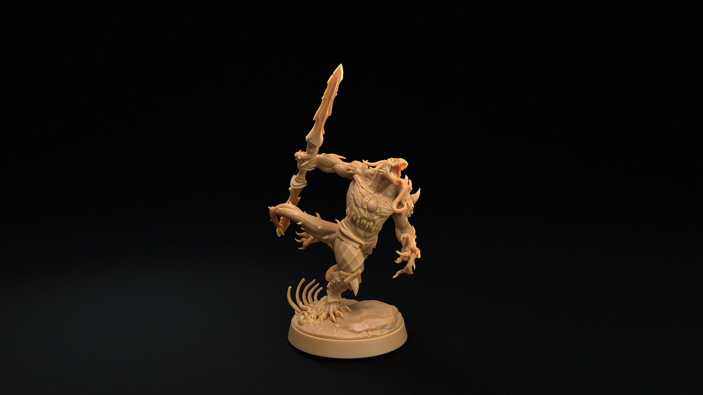 Drakoth Defilers | RPG Miniature for Dungeons and Dragons|Pathfinder|Tabletop Wargaming | Demon Miniature | Dragon Trappers Lodge