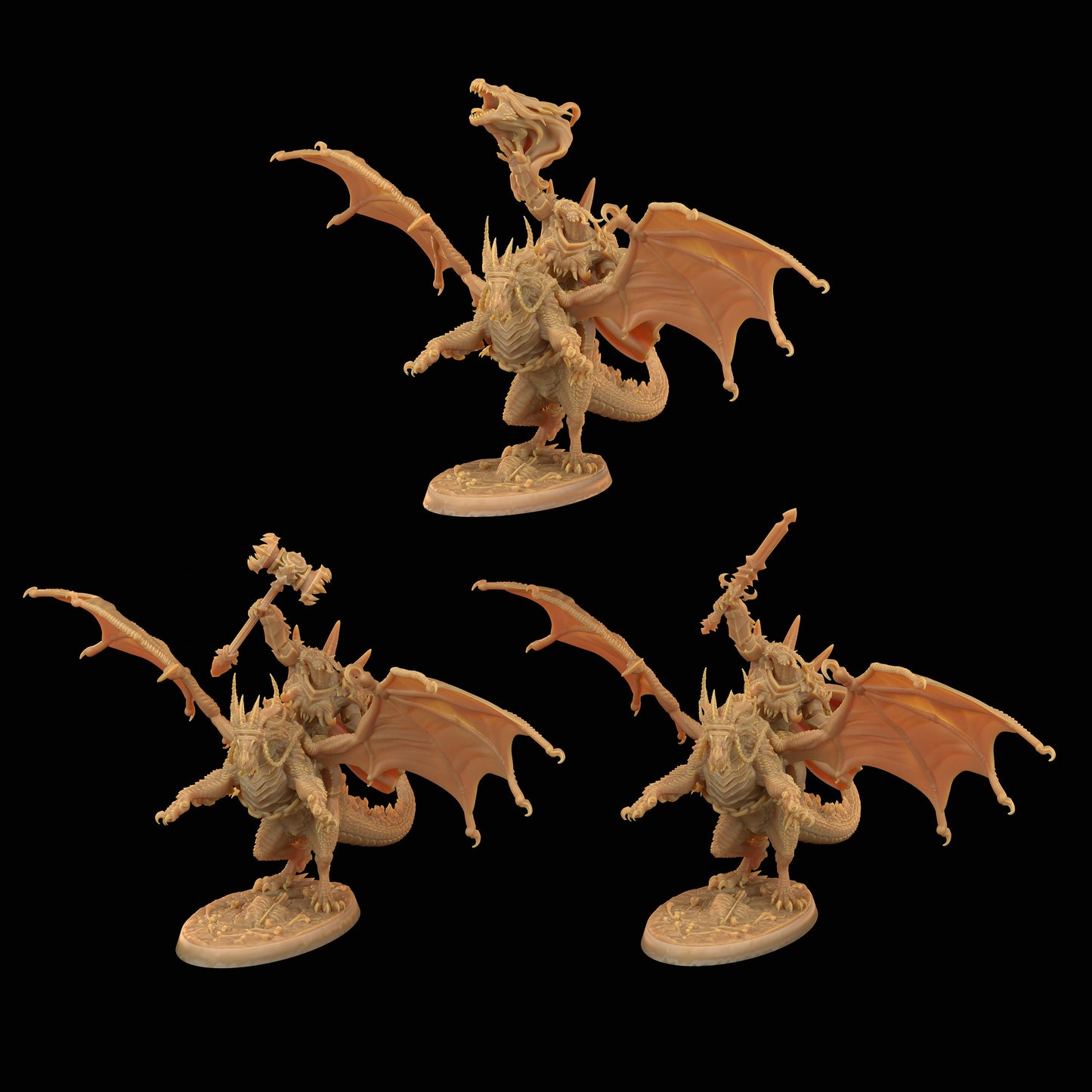 Infernal Zealot | RPG Miniature for Dungeons and Dragons|Pathfinder|Tabletop Wargaming | Demon Miniature | Dragon Trappers Lodge