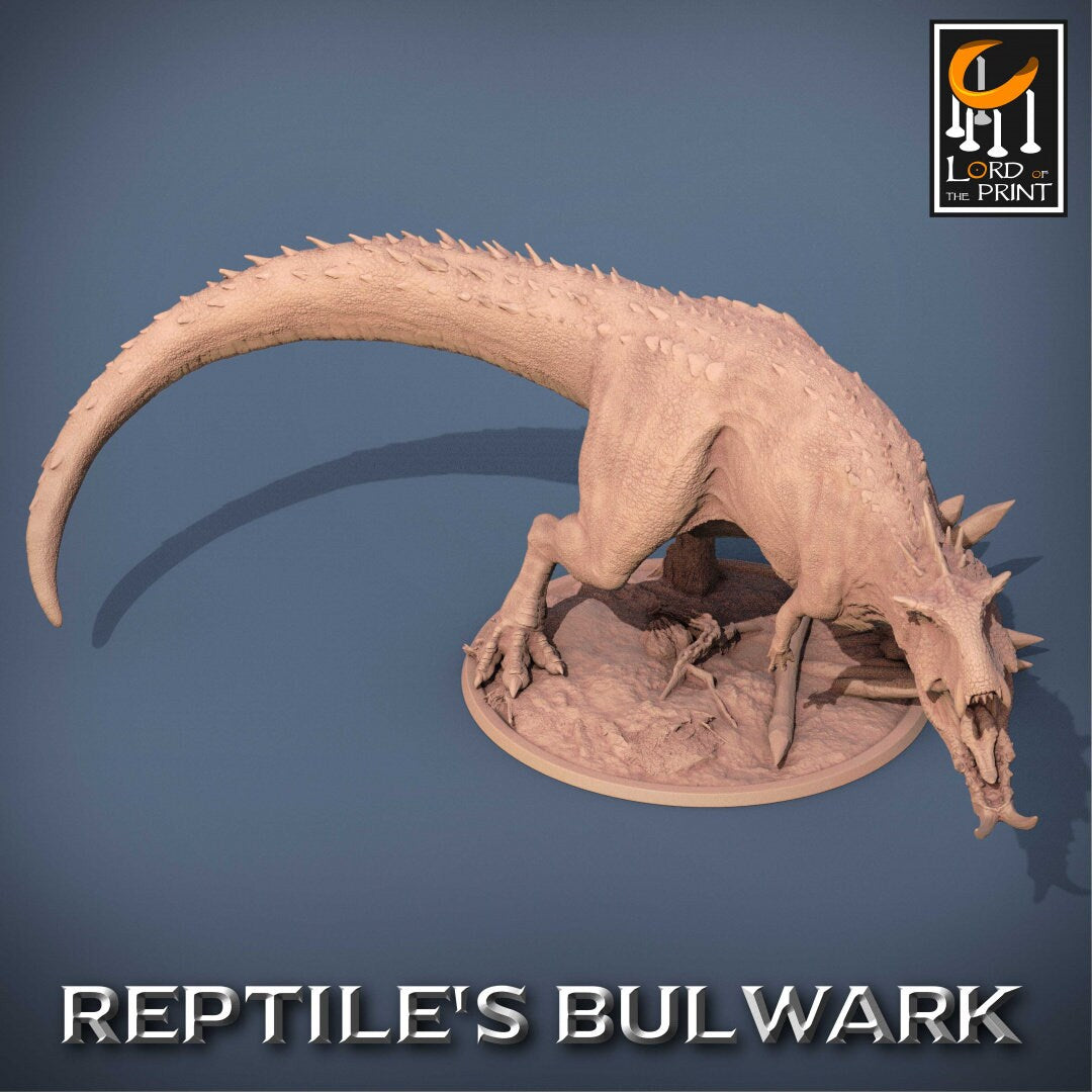 Torvodon | RPG Miniature for Dungeons and Dragons|Pathfinder|Tabletop Wargaming | Dinosaur Miniature | Lord of the Print