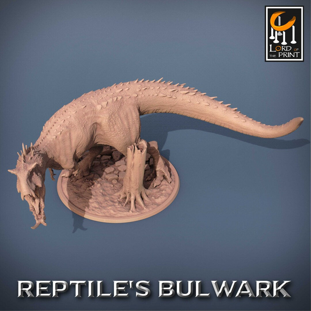 Torvodon | RPG Miniature for Dungeons and Dragons|Pathfinder|Tabletop Wargaming | Dinosaur Miniature | Lord of the Print