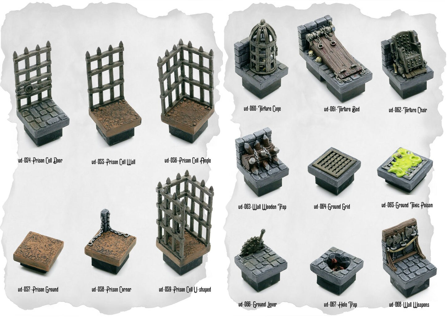 The Ultimate Dungeon | Modular Terrain | RPG Miniature for Dungeons and Dragons|Pathfinder|Tabletop | Scatter Terrain | Dungeon Blocks