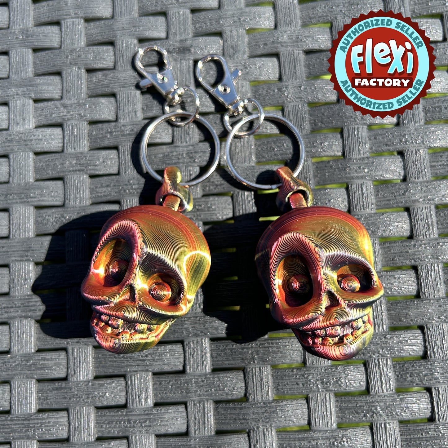 Skull Keychain