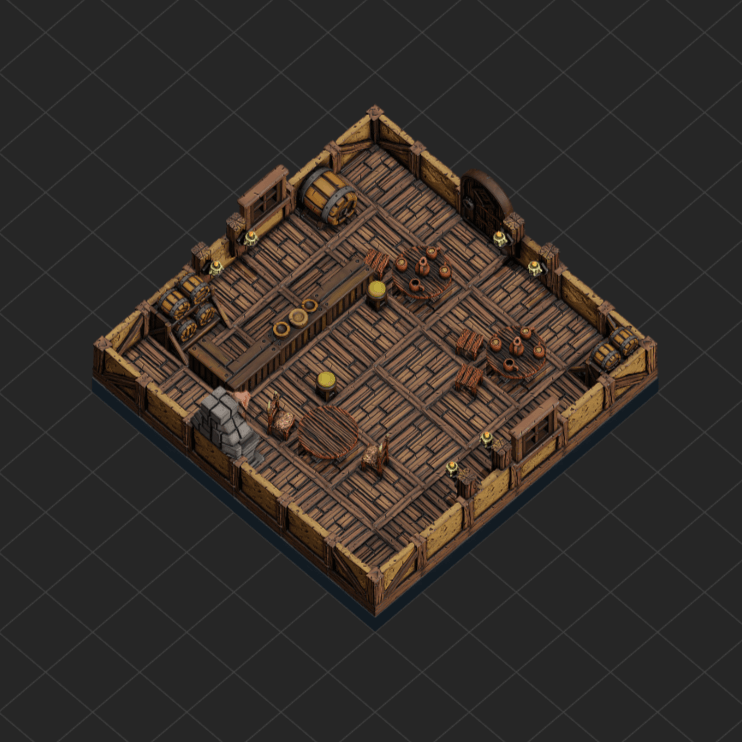 Basic Tavern | D&D Modular Terrain