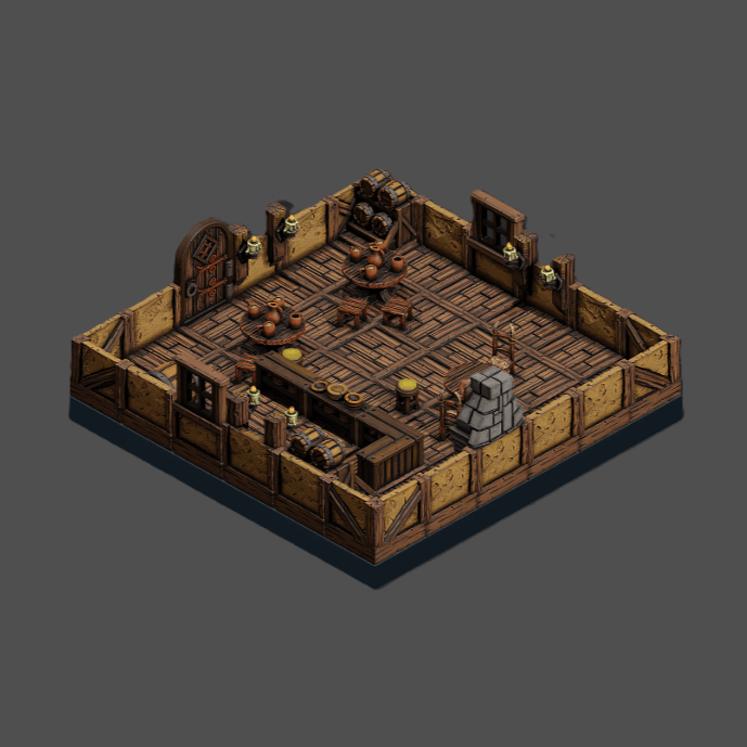 Basic Tavern | D&D Modular Terrain
