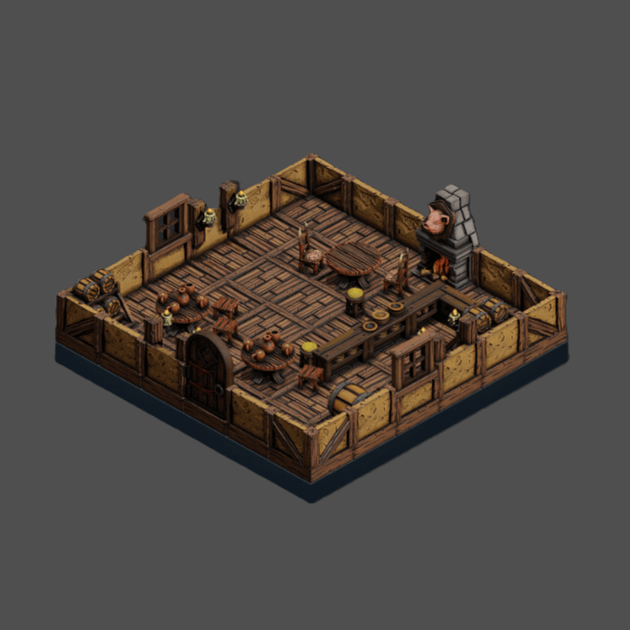 Basic Tavern | D&D Modular Terrain