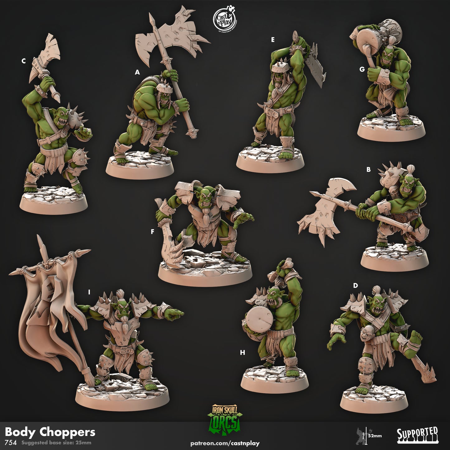 Body Chopper Orcs | Iron Skull Orcs