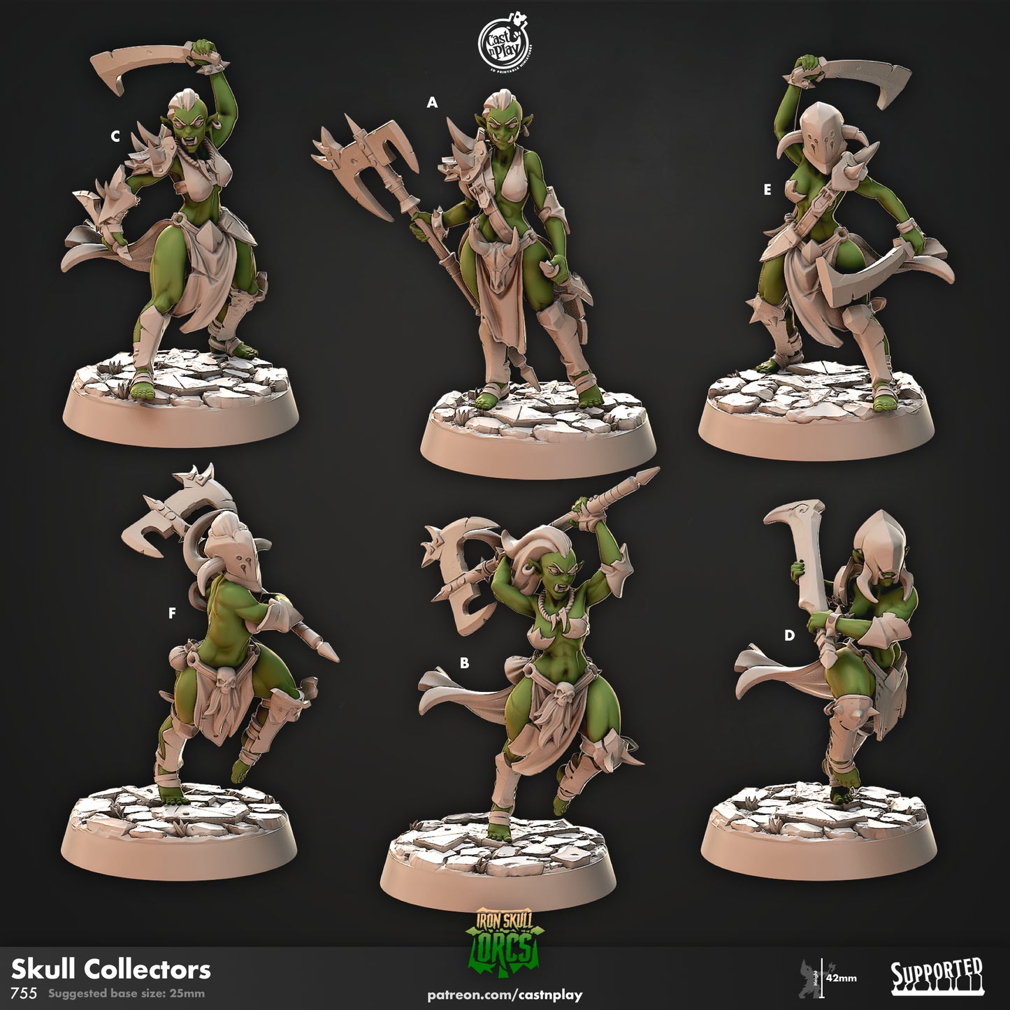 Skull Collector Orcs | Iron Skull Orcs