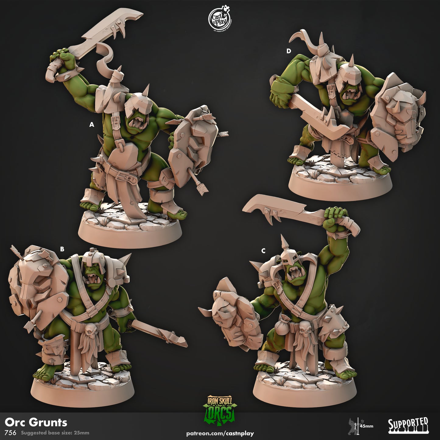 Orc Grunts | Iron Skull Orcs