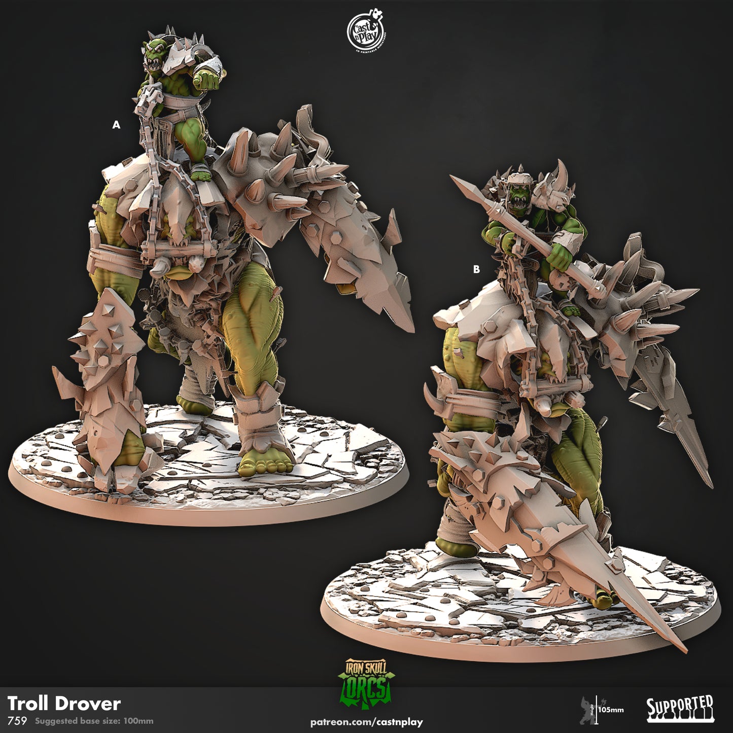 Troll Drover | Iron Skull Orcs