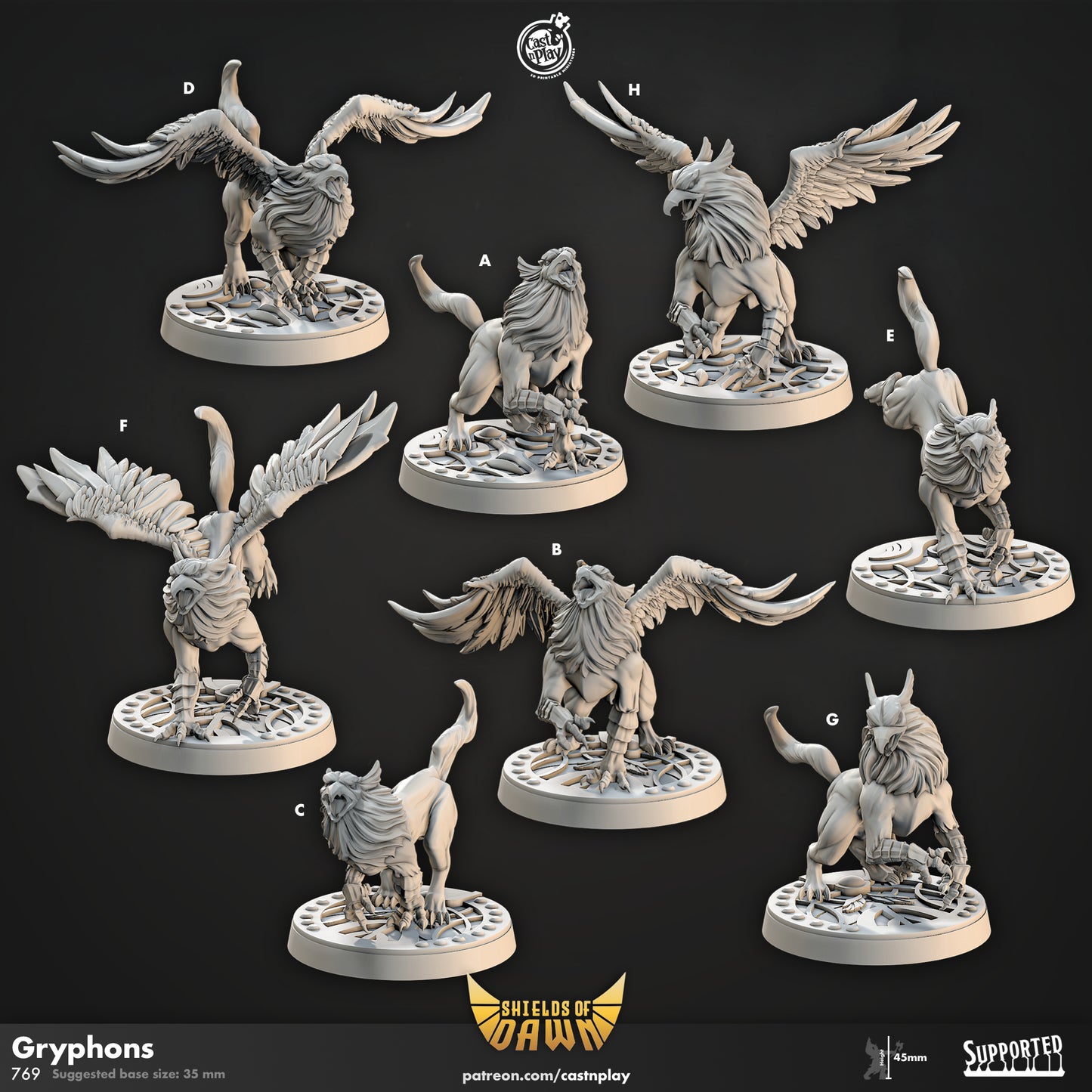 Gryphons | Shields of Dawn