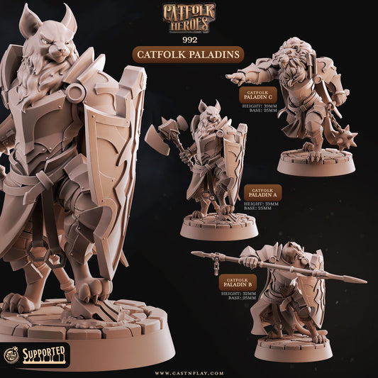 Catfolk Paladins