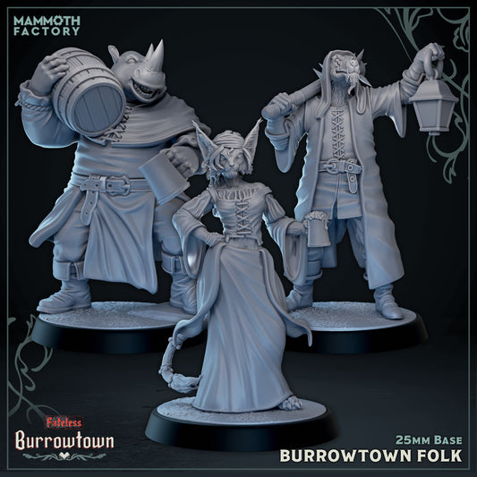 Burrowtown Folks | D&D Miniature