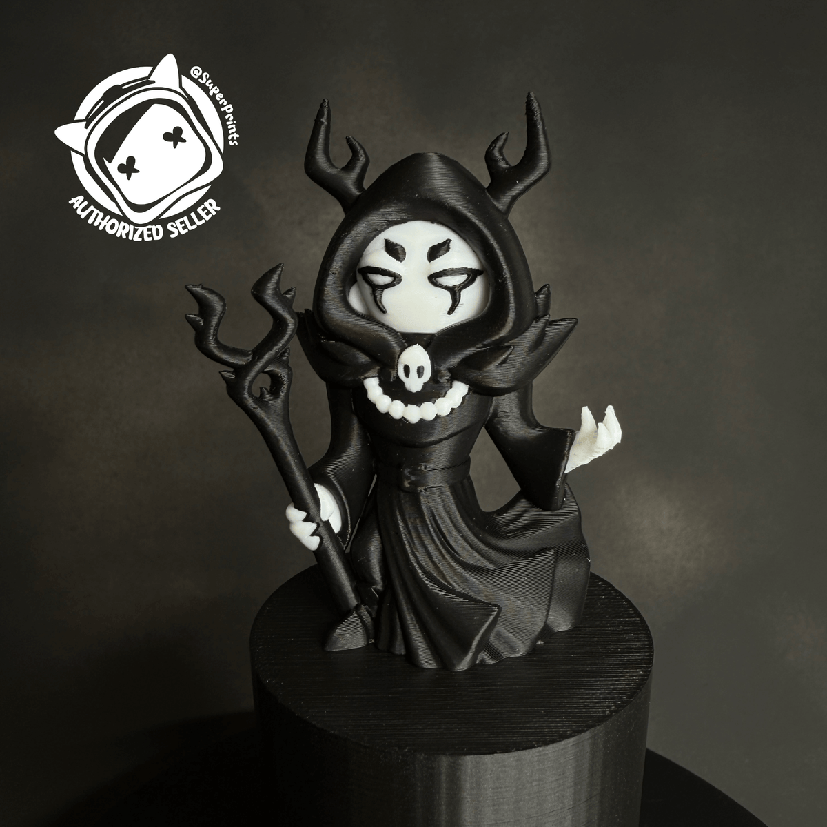 Dark Wizard Pin Dark Wizard | D&D Miniature | Crafted Campaigns UK