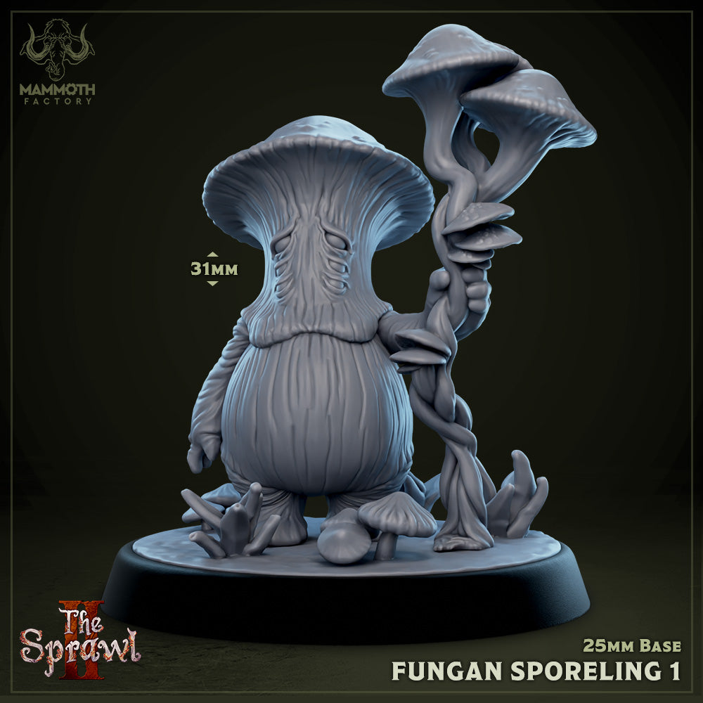Fungan and Sporelings | D&D Miniature