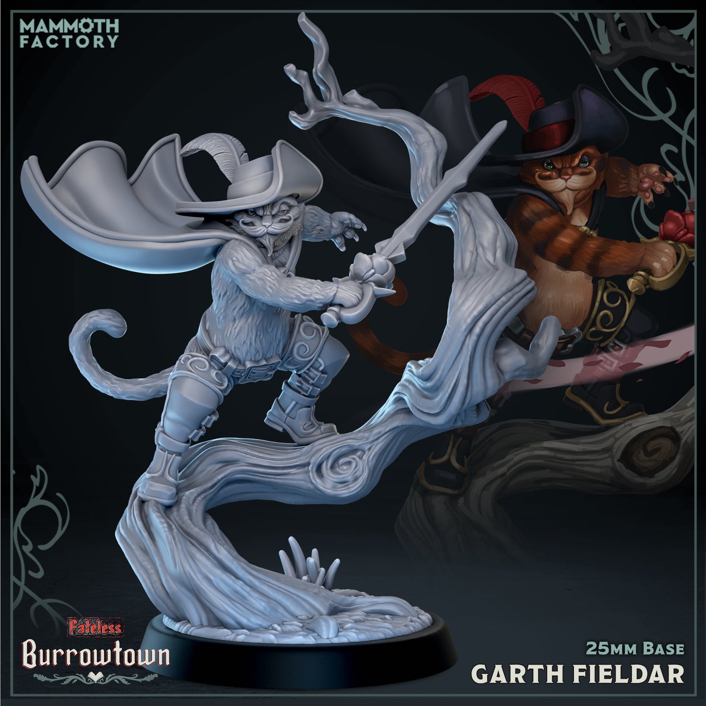 Garth Fieldar | D&D Miniature