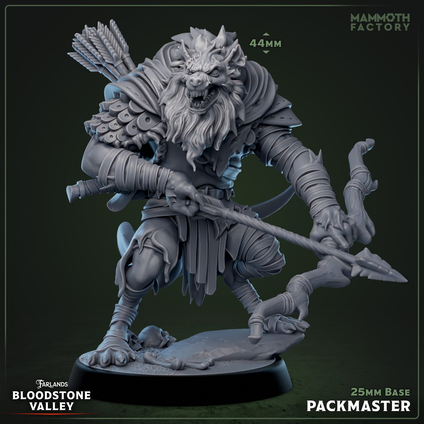 Gnoll Packmaster | D&D Miniature