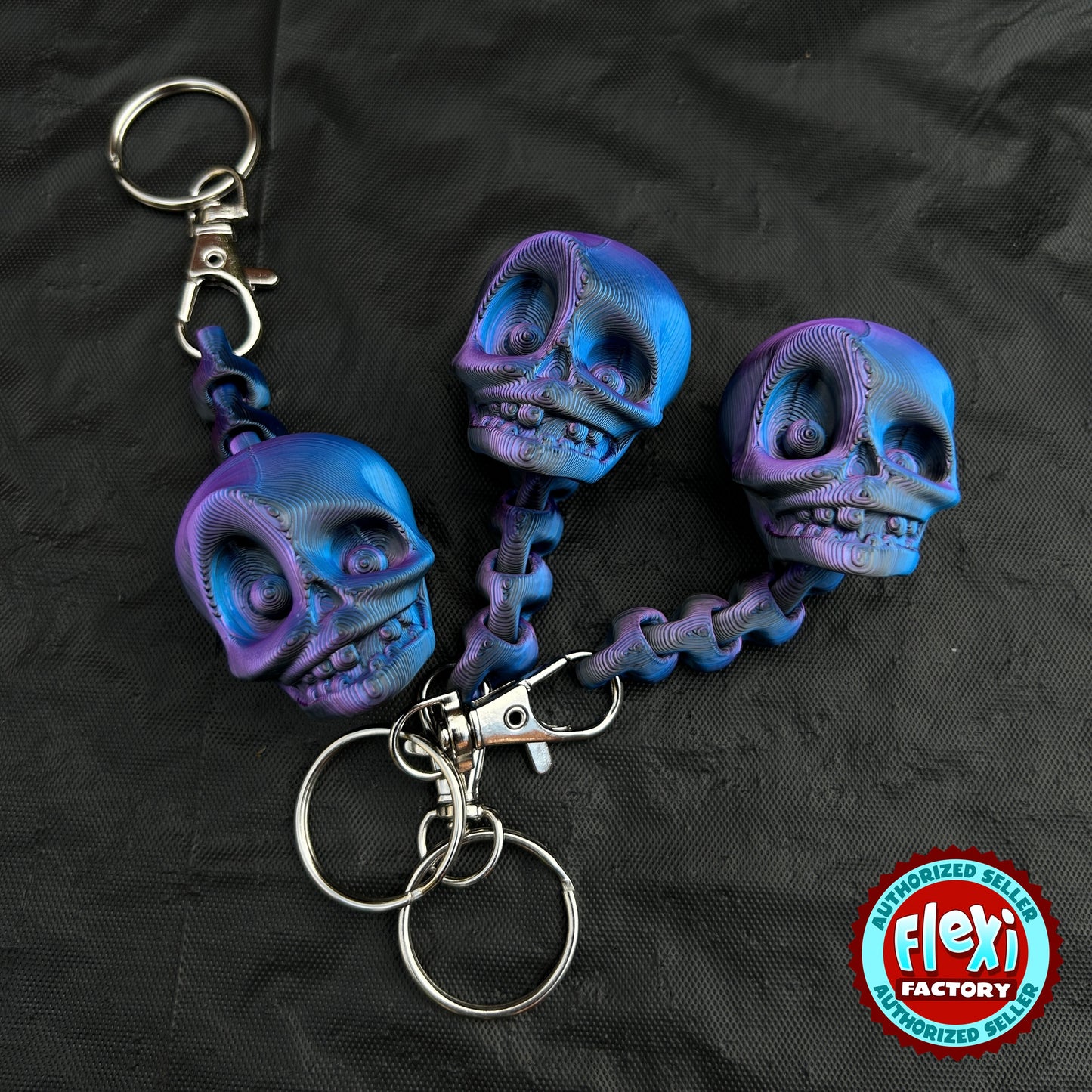 Skull Keychain