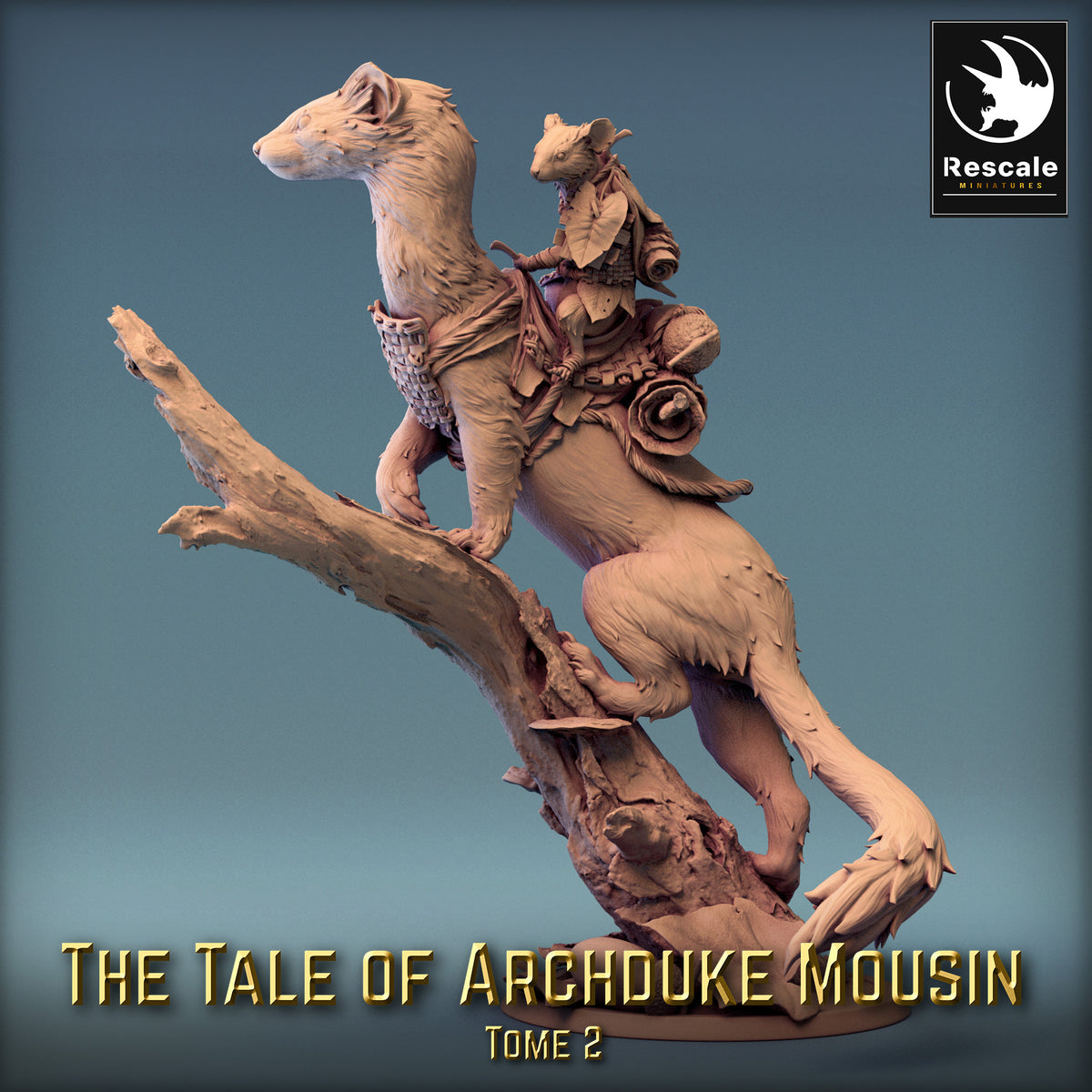 Weasel Riders | D&D Miniature