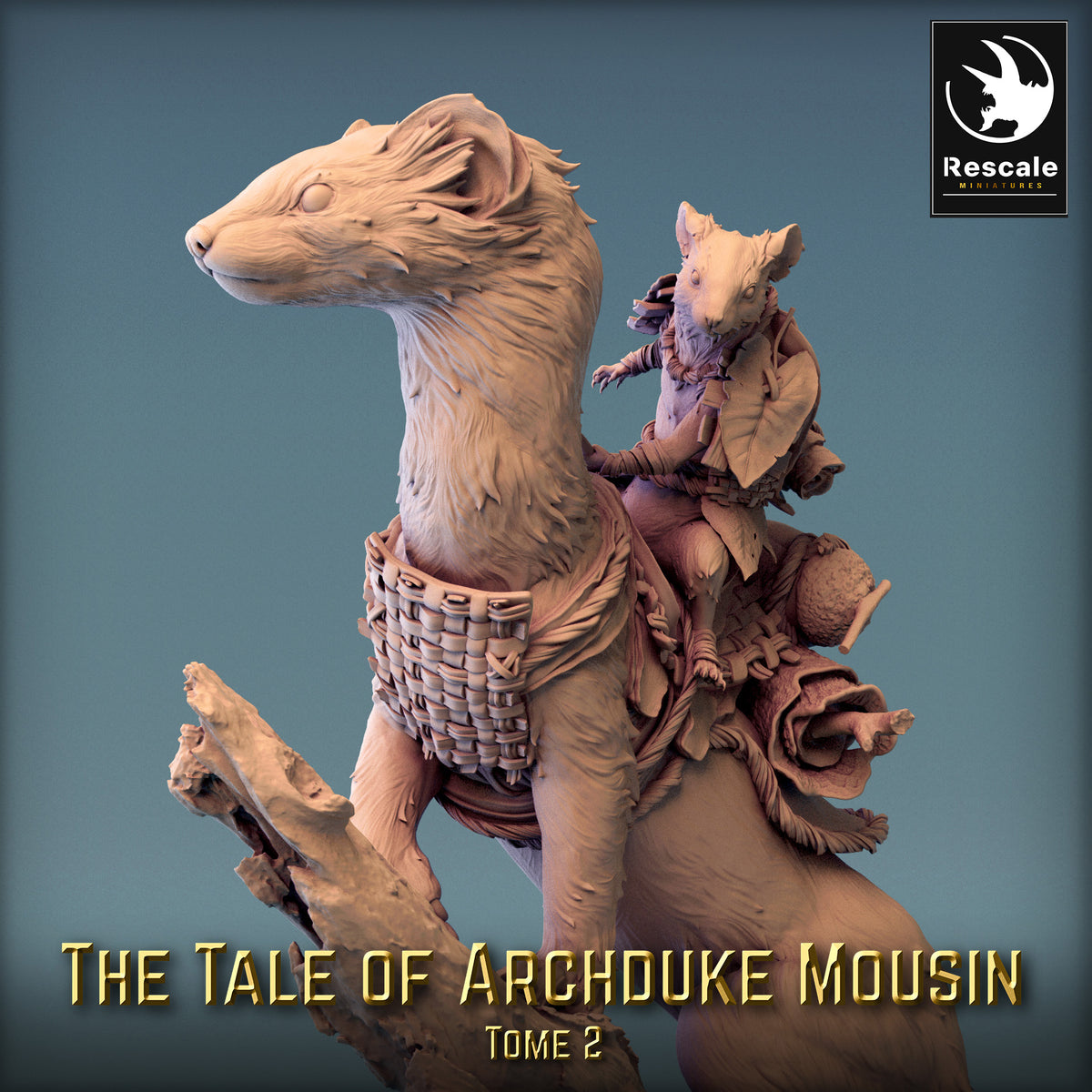 Weasel Riders | D&D Miniature