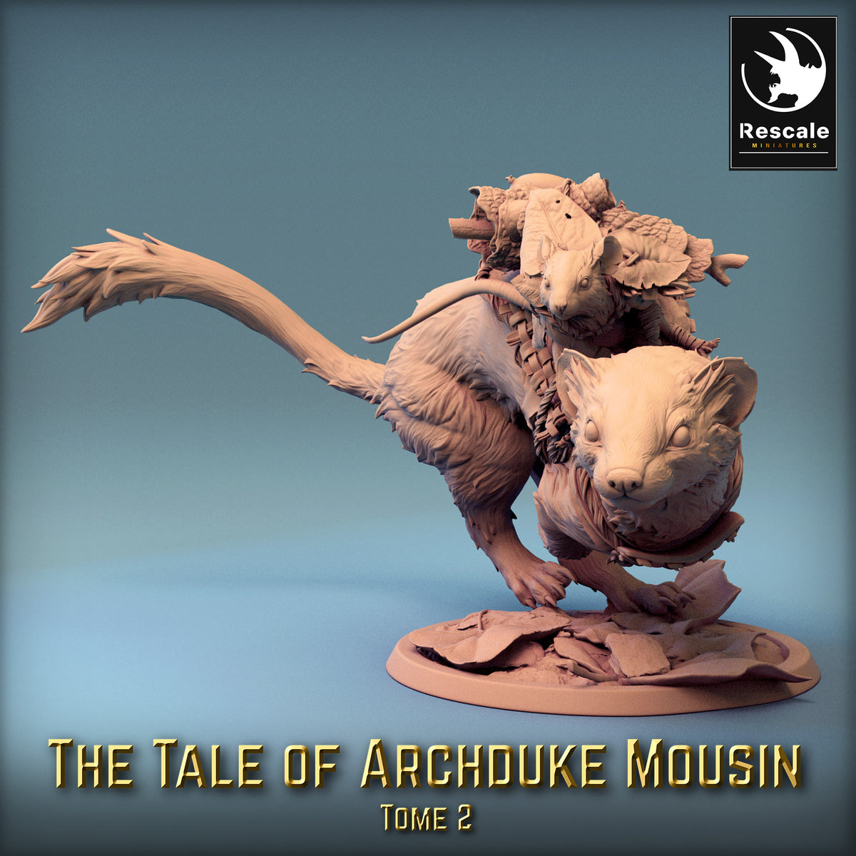 Weasel Riders | D&D Miniature