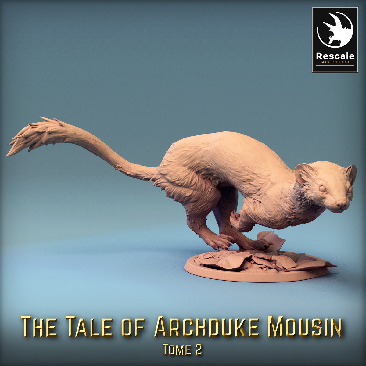 Weasel Riders | D&D Miniature