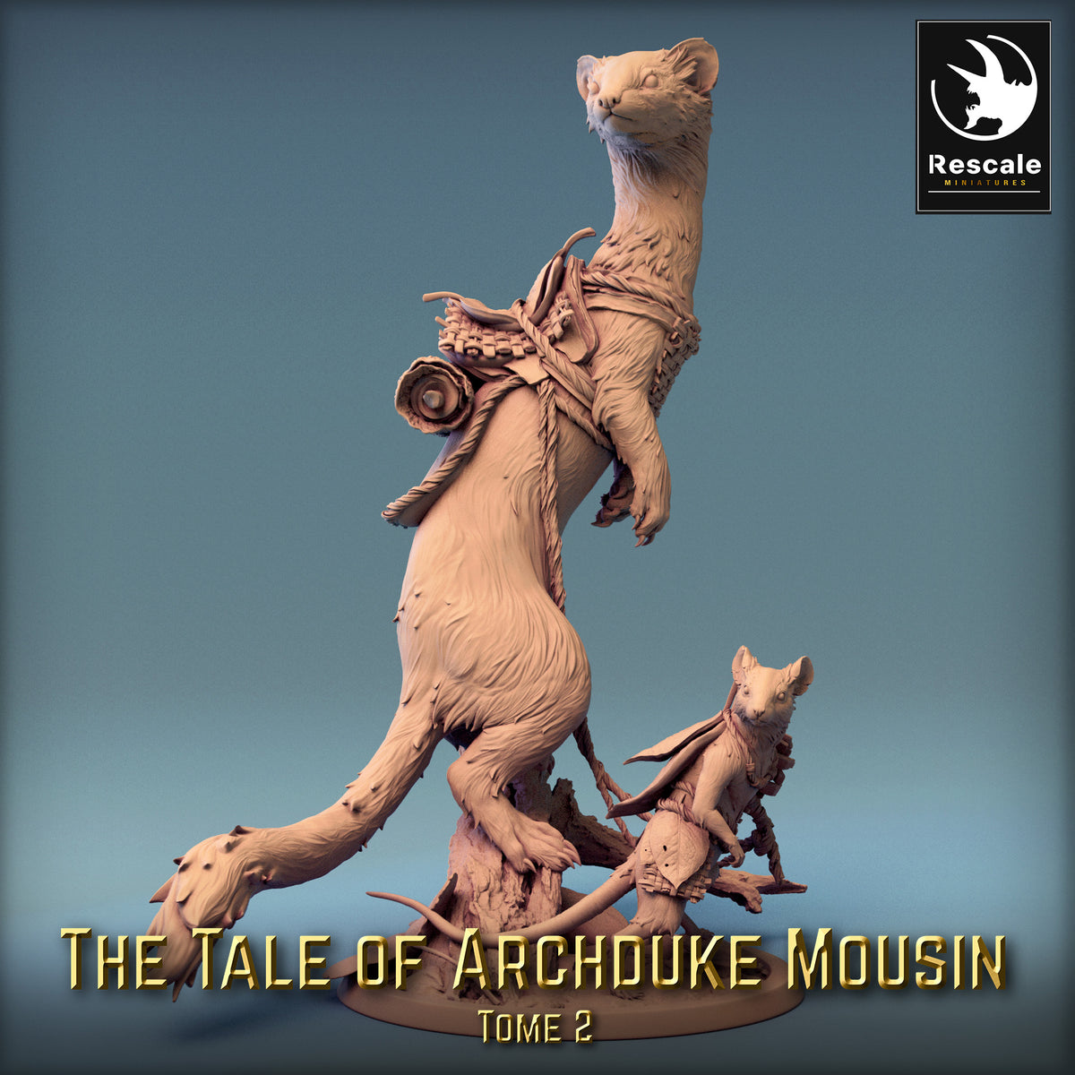 Weasel Riders | D&D Miniature