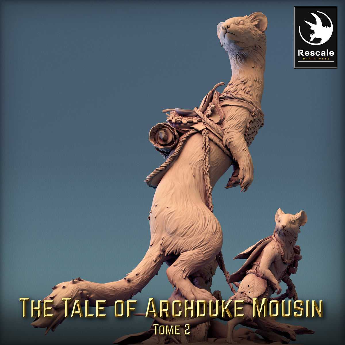 Weasel Riders | D&D Miniature