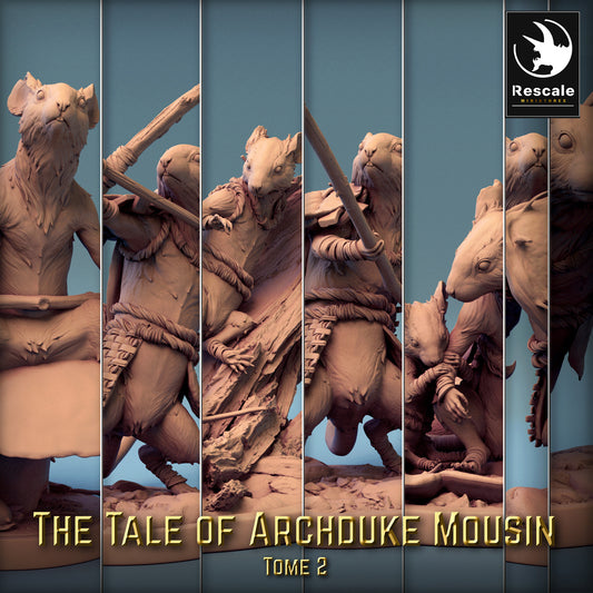 Mousin Characters Tome 2 | D&D Miniature