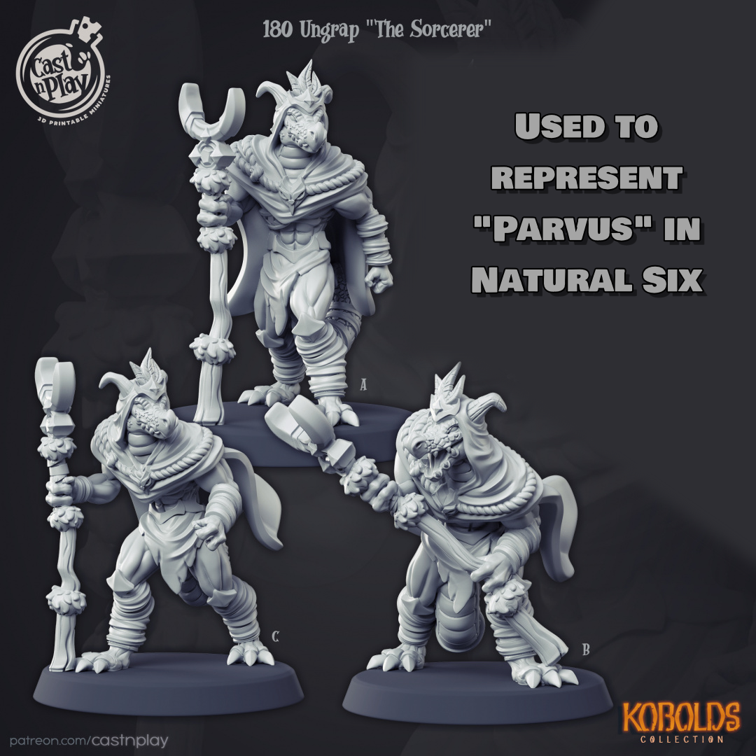 Ungrap the Sorcerer | Tabletop RPG Miniature