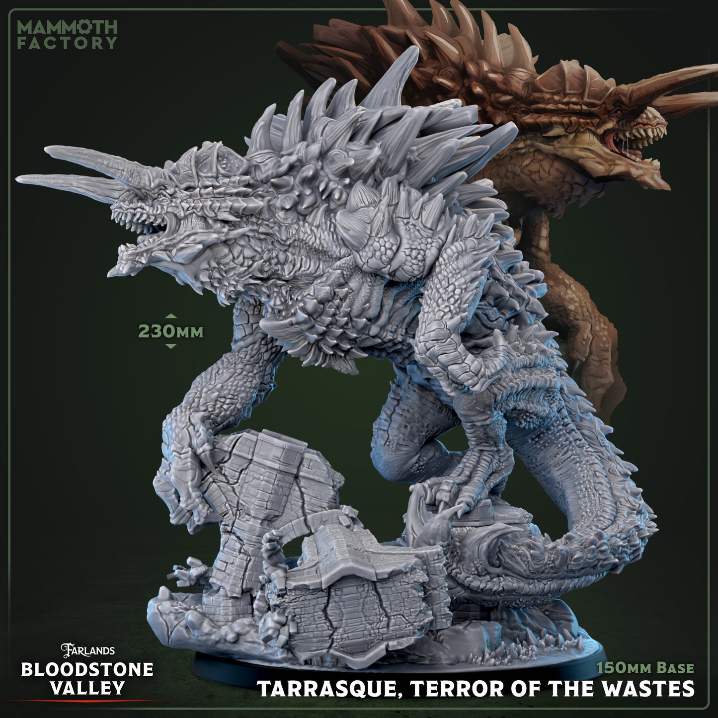 Tarrasque, Terror of the Wastes | D&D Miniature
