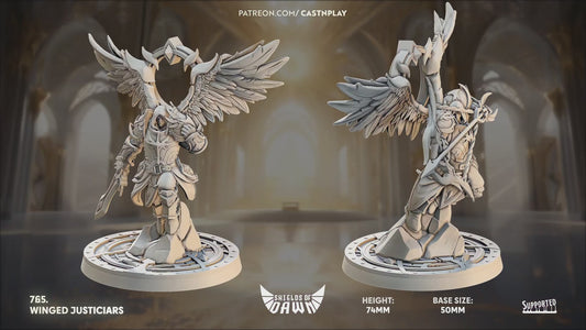 Winged Justiciars | Shields of Dawn