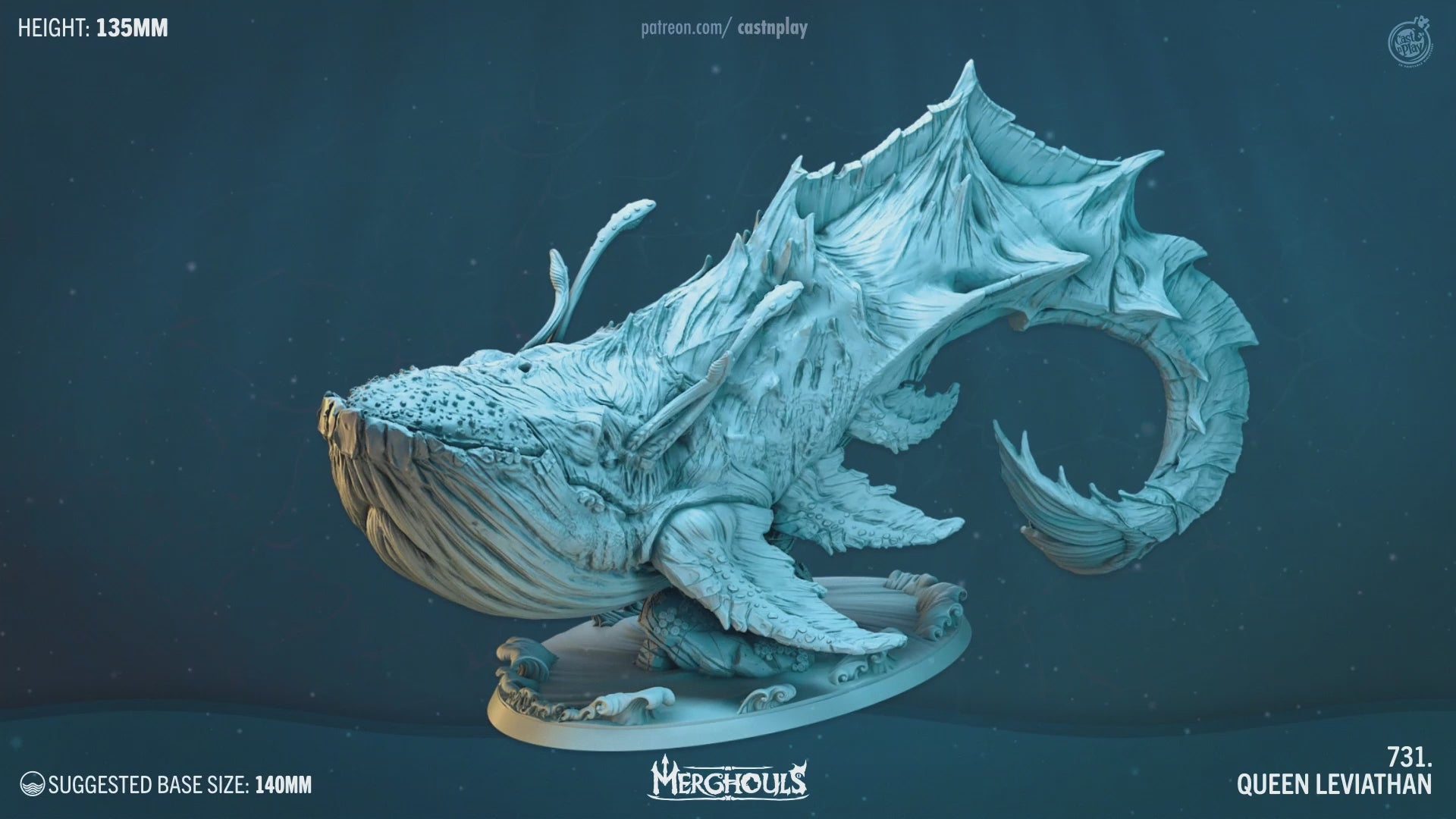 Queen Leviathan | Astral Whale Miniature