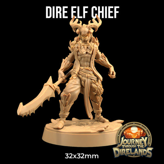 Dire Elf Chief