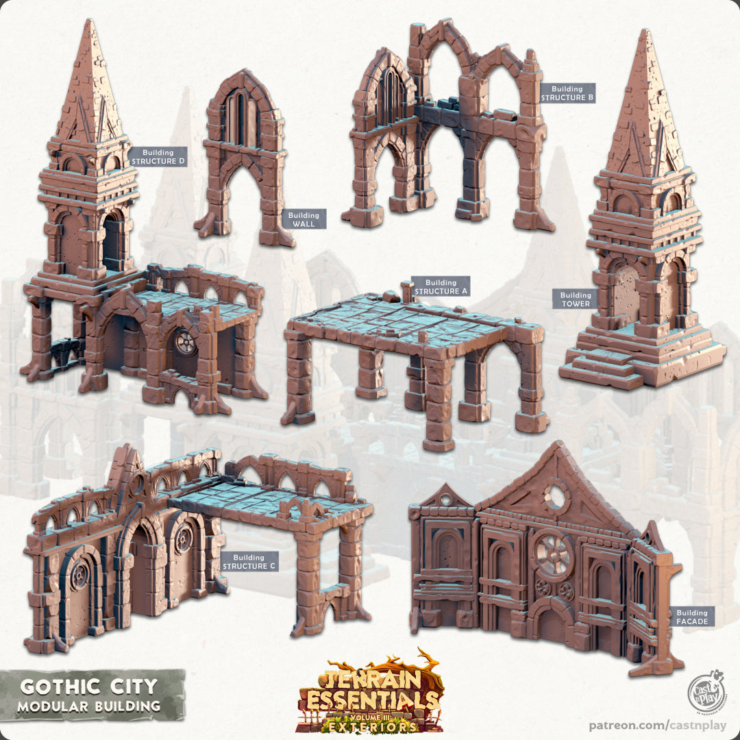 Modular Building Ruins Ancient Ruins Modular Pyramids